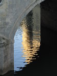 SX01014 Reflections in river Avon beneath Pulteney bridge, Bath.jpg